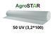 Агроволокно AgroStar щільність 50г/м2 біле 3,2м*100м Україна А0056203 фото 1